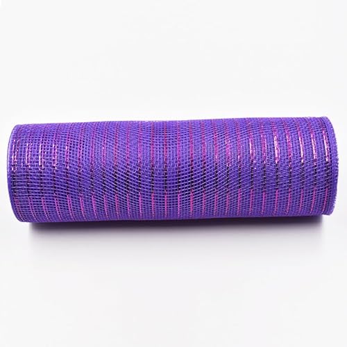 Namzi 3 Rollen dekorative Netzrollen zum Dekorieren und Basteln, violett Namzi 3 Rollen dekorative Netzrollen zum Dekorieren und Basteln, violett von Namzi