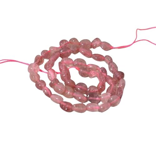 Namzi 5 Stück 6 x 9 mm unregelmäßig geformter natürlicher Schotter, Kristall, rosa Textur, Naturstein, halbfertig, DIY-Schmuck-Zubehör Namzi 5 Stück 6 x 9 mm unregelmäßig geformter natürlicher Schotter, Kristall, rosa Textur, Naturstein, halbfertig, DIY-Schmuck-Zubehör von Namzi