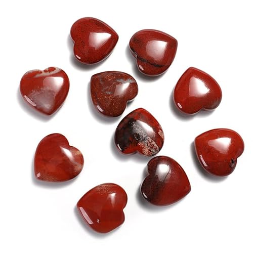 Namzi 50 Stück Pfirsich-Herz-Dekorationen ohne Löcher, natürlicher roter Stein, 20 mm, herzförmiger Naturstein für Jungen und dekoratives Zubehör Namzi 50 Stück Pfirsich-Herz-Dekorationen ohne Löcher, natürlicher roter Stein, 20 mm, herzförmiger Naturstein für Jungen und dekoratives Zubehör von Namzi