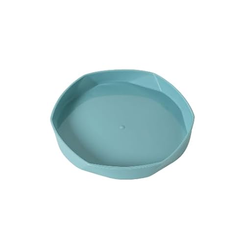 Namzi 6-teiliges Blumentopf-Tablett aus dickem Kunststoff, rund, untere Ablage, multifunktionale Farbpalette usw. Kleine Größe: 11 x 1,5 cm von Namzi