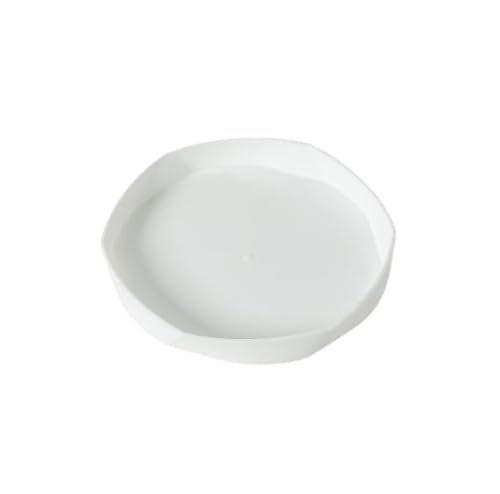 Namzi 6-teiliges Blumentopf-Tablett aus dickem Kunststoff, rund, untere Ablage, multifunktionale Farbpalette usw. Mittlere Größe: 14,5 x 2 cm von Namzi