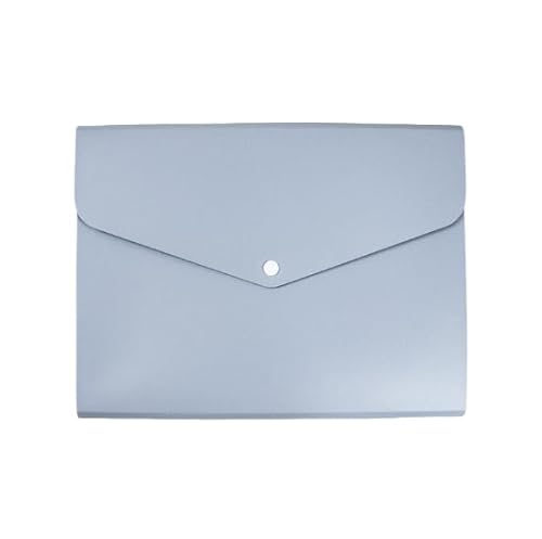 Namzi A4 Aktenordner Organ File Bag, 5 mehrschichtige horizontale tragbare Akkordeon-Ordner, Sortierdateitasche, wiederverwendbare Kunststoff-Dateitasche, für Büro, Geschäft (Blau) von Namzi