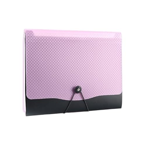 Namzi Akkordeon-Aktenordner, Fächermappe mit 13 Fächern, Kunststoff, monatliche Quittungen, Dokumente, Organizer, tragbar, erweiterbar, Akkordeon-Ordner, Brief/A4-Größe, Rosa, 2 Stück Namzi Akkordeon-Aktenordner, Fächermappe mit 13 Fächern, Kunststoff, monatliche Quittungen, Dokumente, Organizer, tragbar, erweiterbar, Akkordeon-Ordner, Brief/A4-Größe, Rosa, 2 Stück von Namzi