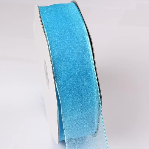 Namzi Band, 1 Rolle Nylon-Luftschlangen, Seidenband für Urlaubsdekoration, Blumenstrauß, Basteln, Verzierungen (A13) von Namzi