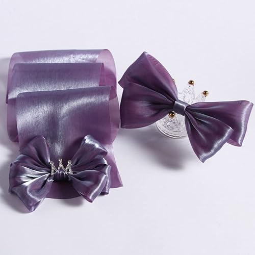 Namzi Band, gewebt, gerader Schnitt, Gaze für Urlaubsdekoration, Blumensträuße, Basteln, 1 Rolle (B01) von Namzi