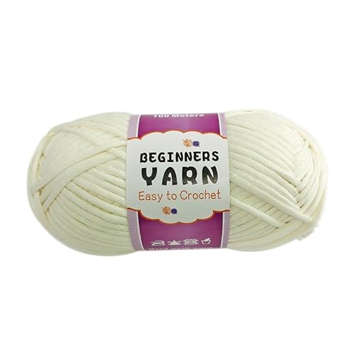 Namzi Beigefarbenes Garn, 50 g, Stricken, Häkelzubehör für Zuhause, Decken, Teppiche, Haustiermatten, Garn zum Basteln von Namzi
