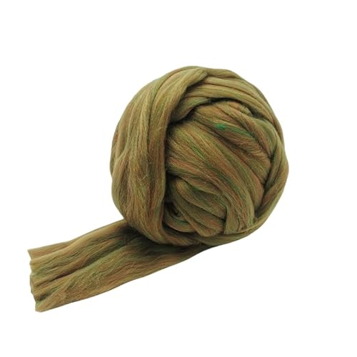Namzi Bohnengrünes Garn, 1 Rolle zum Stricken, Häkeln, ideal für Heimdecken, Teppiche, Haustiermatten, weiches, strapazierfähiges Strickmaterial Namzi Bohnengrünes Garn, 1 Rolle zum Stricken, Häkeln, ideal für Heimdecken, Teppiche, Haustiermatten, weiches, strapazierfähiges Strickmaterial von Namzi