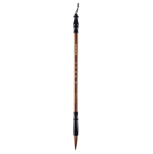 Namzi Chinesische Kalligraphie-Pinsel, Kanji, japanische Kunst, Sumi, Schreiben, Malen, Zeichnen, Übungspinsel für Anfänger, Wolfshaarbürste, Medium, F, 2 Stück Namzi Chinesische Kalligraphie-Pinsel, Kanji, japanische Kunst, Sumi, Schreiben, Malen, Zeichnen, Übungspinsel für Anfänger, Wolfshaarbürste, Medium, F, 2 Stück von Namzi