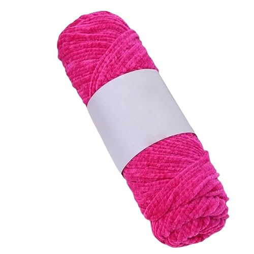 Namzi Deep Rose Pink Garn, 150 g, zum Stricken und Häkeln, ideal für Heimdecken, Teppiche, Haustiermatten, glatt, praktisch von Namzi