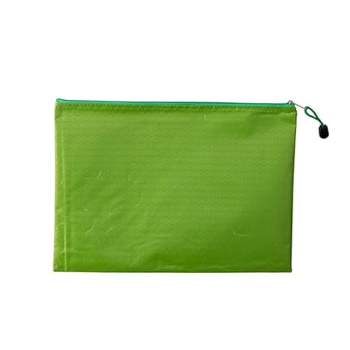 Namzi Dokumententaschen mit Reißverschluss, A4, wasserdicht, Fußball-Muster, 33,5 x 23,9 cm, Grün, 3 Stück Namzi Dokumententaschen mit Reißverschluss, A4, wasserdicht, Fußball-Muster, 33,5 x 23,9 cm, Grün, 3 Stück von Namzi