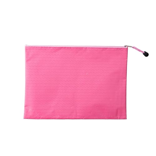 Namzi Dokumententaschen mit Reißverschluss, A4, wasserdicht, Fußball-Muster, 33,5 x 23,9 cm, Rosa, 6 Stück Namzi Dokumententaschen mit Reißverschluss, A4, wasserdicht, Fußball-Muster, 33,5 x 23,9 cm, Rosa, 6 Stück von Namzi