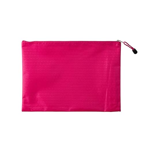 Namzi Dokumententaschen mit Reißverschluss, A5, wasserdicht, Fußball-Muster, 22,9 x 17,8 cm, Rosa, 3 Stück Namzi Dokumententaschen mit Reißverschluss, A5, wasserdicht, Fußball-Muster, 22,9 x 17,8 cm, Rosa, 3 Stück von Namzi
