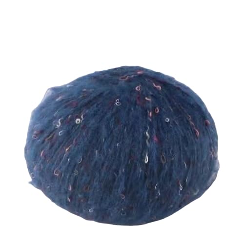 Namzi Dunkelblaues Garn, 1 Rolle, Strickgarn für Heimdecken, Teppiche, Haustiermatten Namzi Dunkelblaues Garn, 1 Rolle, Strickgarn für Heimdecken, Teppiche, Haustiermatten von Namzi