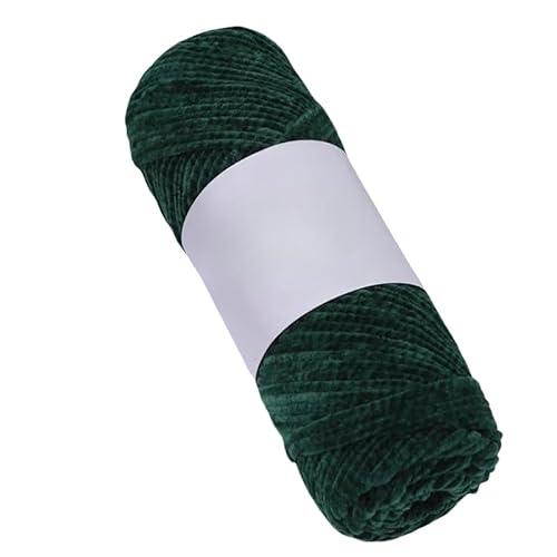 Namzi Dunkelgrünes Garn, 150 g, zum Stricken, Häkeln, ideal für Heimdecken, Teppiche, Haustiermatten, glatt, praktisch von Namzi