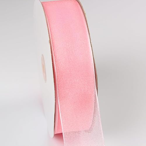 Namzi Durchsichtiges Organzaband für Geschenkverpackungen, Party-Dekoration, 1,5 cm, A04, 91,4 m pro Rolle Namzi Durchsichtiges Organzaband für Geschenkverpackungen, Party-Dekoration, 1,5 cm, A04, 91,4 m pro Rolle von Namzi