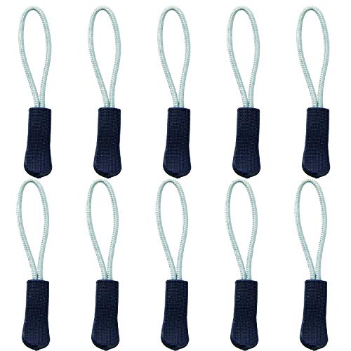Namzi Ersatz-Reißverschlussschieber für Rucksäcke, Jacken, Gepäck, Geldbörsen, Handtaschen, Marineblau, Hellblau, 10 Stück, Marineblau, Hellblau, 2.59*0.32inch Namzi Ersatz-Reißverschlussschieber für Rucksäcke, Jacken, Gepäck, Geldbörsen, Handtaschen, Marineblau, Hellblau, 10 Stück, Marineblau, Hellblau, 2.59*0.32inch von Namzi