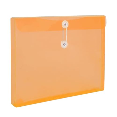 Namzi Erweiterbare Umschläge aus Kunststoff mit Schnürverschluss, transparente Aktenordner, Poly-Projektpapier, Dokumenten-Organizer für Büro, Schule, Zuhause, 12 Stück, Orange Namzi Erweiterbare Umschläge aus Kunststoff mit Schnürverschluss, transparente Aktenordner, Poly-Projektpapier, Dokumenten-Organizer für Büro, Schule, Zuhause, 12 Stück, Orange von Namzi