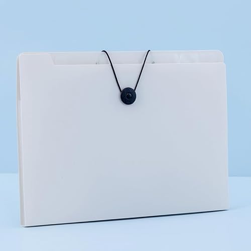 Namzi Fächermappe mit 12 Fächern, A4-Größe, Akkordeon-Aktenordner, niedlicher Papier-Organizer, tragbarer Dokumenten-Organizer für Zuhause, Uni, Schule, Bürobedarf, Grau, 2 Stück Namzi Fächermappe mit 12 Fächern, A4-Größe, Akkordeon-Aktenordner, niedlicher Papier-Organizer, tragbarer Dokumenten-Organizer für Zuhause, Uni, Schule, Bürobedarf, Grau, 2 Stück von Namzi