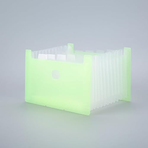 Namzi Fächermappen-Organizer, A5, Orgel-Clip, mehrschichtiger Ordner, Ticketblatt, Aufbewahrungstasche, Teleskopständer für Zuhause, Büro und Reisen, Grün, 2 Stück Namzi Fächermappen-Organizer, A5, Orgel-Clip, mehrschichtiger Ordner, Ticketblatt, Aufbewahrungstasche, Teleskopständer für Zuhause, Büro und Reisen, Grün, 2 Stück von Namzi