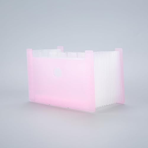 Namzi Fächermappen-Organizer, A5, Orgel-Clip, mehrschichtiger Ordner, Ticketblatt, Aufbewahrungstasche, Teleskopständer für Zuhause, Büro und Reisen, Rosa, 2 Stück Namzi Fächermappen-Organizer, A5, Orgel-Clip, mehrschichtiger Ordner, Ticketblatt, Aufbewahrungstasche, Teleskopständer für Zuhause, Büro und Reisen, Rosa, 2 Stück von Namzi