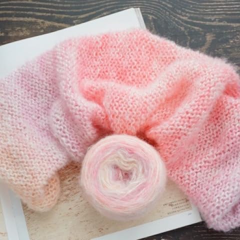 Namzi Garnknäuel, Acryl-Dacron-Mischgarn, Farbverlauf, mehrfarbig zum Stricken, Häkeln, ideal für Handwerk, DIY-Projekte, Premium-Wolle (A53), 2 Rollen von Namzi