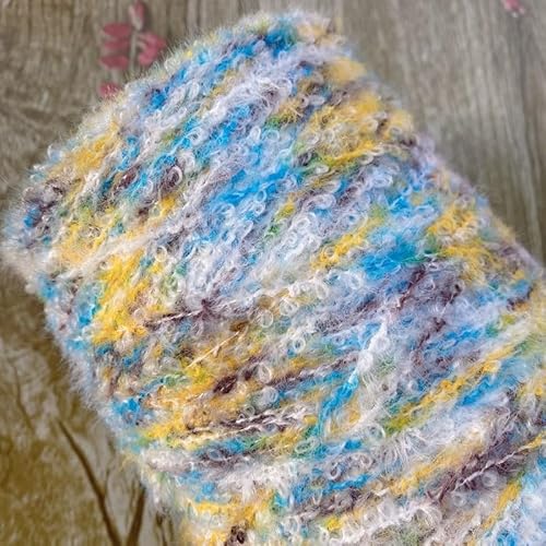 Namzi Garnknäuel, Acryl-Dacron-Mischgarn, Farbverlauf, mehrfarbig zum Stricken, Häkeln, ideal für Handwerk, DIY-Projekte, Premium-Wolle (A58), 2 Rollen von Namzi
