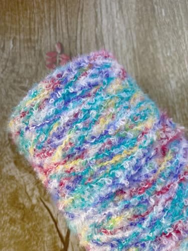 Namzi Garnknäuel, Acryl-Dacron-Mischgarn, Farbverlauf, mehrfarbig zum Stricken, Häkeln, ideal für Handwerk, DIY-Projekte, Premium-Wolle (A59), 2 Rollen von Namzi