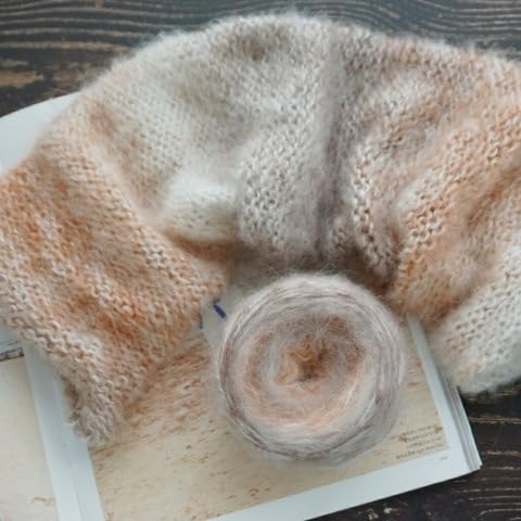 Namzi Garnknäuel, Acryl-Dacron-Mischgarn, Farbverlauf, mehrfarbig zum Stricken und Häkeln, ideal für Handwerk, DIY-Projekte, hochwertige Wolle (51) von Namzi