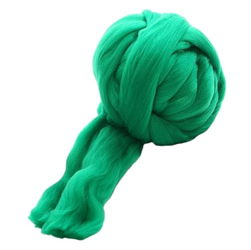 Namzi Grünes Garn, 1 Rolle zum Stricken, Häkeln, ideal für Heimdecken, Teppiche, Haustiermatten, weiches, strapazierfähiges Strickmaterial Namzi Grünes Garn, 1 Rolle zum Stricken, Häkeln, ideal für Heimdecken, Teppiche, Haustiermatten, weiches, strapazierfähiges Strickmaterial von Namzi
