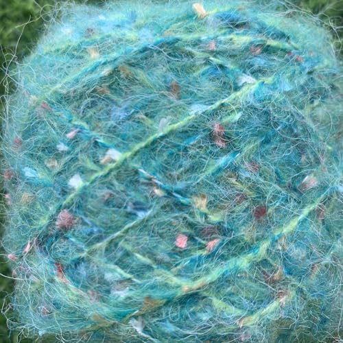Namzi Grünes Garnknäuel, Acryl-Dacron-Mischgarn, Farbverlauf, mehrfarbig zum Stricken, Häkeln, ideal für Handwerk, DIY-Projekte, Premium-Wolle Namzi Grünes Garnknäuel, Acryl-Dacron-Mischgarn, Farbverlauf, mehrfarbig zum Stricken, Häkeln, ideal für Handwerk, DIY-Projekte, Premium-Wolle von Namzi
