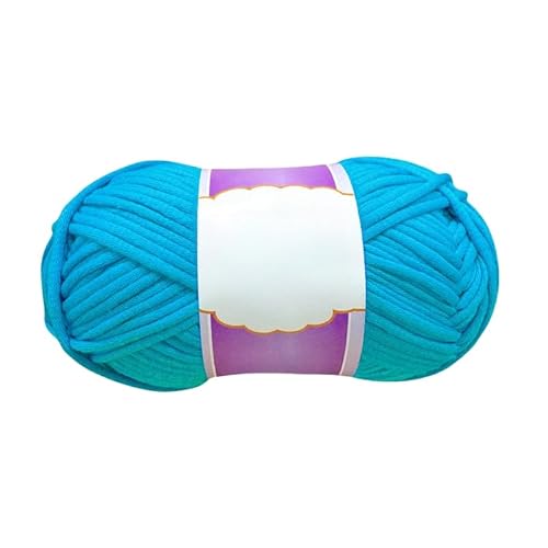Namzi Hellblaues Garn, 200 g, Stricken, Häkelzubehör für Zuhause, Decken, Teppiche, Haustiermatten, Garn zum Basteln von Namzi