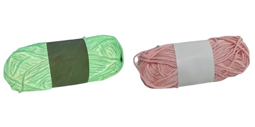 Namzi Hellrosa, leuchtendes Garn, 50 g, Bastelarbeiten, Strickdekoration, leuchtet im Dunkeln, Garn für Handarbeit von Namzi