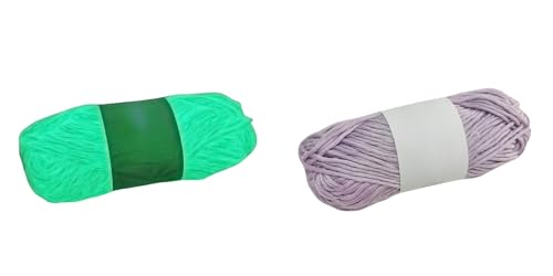 Namzi Hellviolettes leuchtendes Garn, 50 g, DIY-Strickdekoration, leuchtet im Dunkeln, Garn für Handarbeit von Namzi