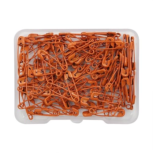 Namzi Hochwertige Sicherheitsnadeln, 19 mm, 600 Stück, farbige Sicherheitsnadeln, Massennadeln für Heimwerker, Handwerk und Kleidung, Stricken, Maschenmarker, Orange Namzi Hochwertige Sicherheitsnadeln, 19 mm, 600 Stück, farbige Sicherheitsnadeln, Massennadeln für Heimwerker, Handwerk und Kleidung, Stricken, Maschenmarker, Orange von Namzi