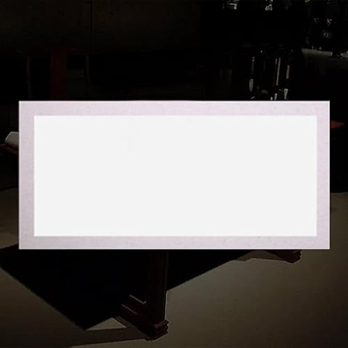 Namzi Kalligraphie-Schreibpapier, chinesisches Reispapier, fächerförmiges Kalligraphie-Papier, Druckherstellung, chinesisches Reispapier, Bastelpapier, 66 x 33 cm, Quadrat B, 20 Stück von Namzi