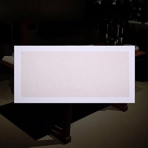 Namzi Kalligraphie-Schreibpapier, chinesisches Reispapier, fächerförmiges Kalligraphiepapier, Druckherstellung, chinesisches Reispapier, Bastelpapier, halbgekochtes Xuan, 66 x 33 cm, Quadrat A, 10 von Namzi