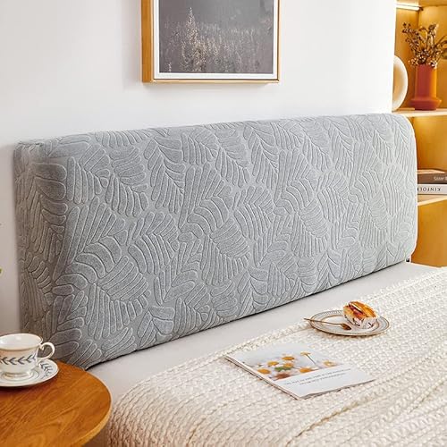 Namzi Kopfteilbezug aus elastischem Plüschstoff, staubdicht, für Sofa und Rückenlehne, 1,2 m lang, Hellgrau, 1 Stück Namzi Kopfteilbezug aus elastischem Plüschstoff, staubdicht, für Sofa und Rückenlehne, 1,2 m lang, Hellgrau, 1 Stück von Namzi