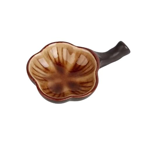 Namzi Multifunktionaler Pinselhalter aus Keramik, 11 cm, Braun von Namzi