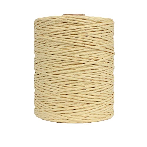 Namzi Natürliches Baumwollgarn, Buchweizen, Häkelgarn, Sommer-Sonnenhut, Strandtaschengarn, Häkelgarn, Strohstrickgarn, Strickmaterialien, 280 m Namzi Natürliches Baumwollgarn, Buchweizen, Häkelgarn, Sommer-Sonnenhut, Strandtaschengarn, Häkelgarn, Strohstrickgarn, Strickmaterialien, 280 m von Namzi