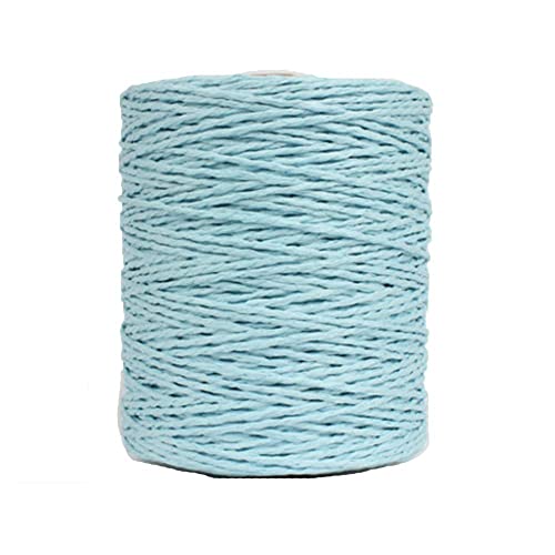 Namzi Natürliches Baumwollgarn, hellblau, Häkelgarn, Sommer-Sonnenhutgarn, Strandtaschengarn, Häkelgarn, Strohstrickgarn, Strickmaterialien, 280 m Namzi Natürliches Baumwollgarn, hellblau, Häkelgarn, Sommer-Sonnenhutgarn, Strandtaschengarn, Häkelgarn, Strohstrickgarn, Strickmaterialien, 280 m von Namzi