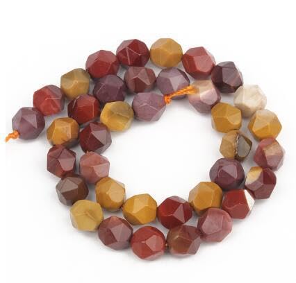 Namzi Naturstein-Streuperlen, Diamantschliff, verschiedene Farben, runde Perlen, DIY, kreatives handgefertigtes Armband, Zubehör, 10 mm, 2 Stück Namzi Naturstein-Streuperlen, Diamantschliff, verschiedene Farben, runde Perlen, DIY, kreatives handgefertigtes Armband, Zubehör, 10 mm, 2 Stück von Namzi