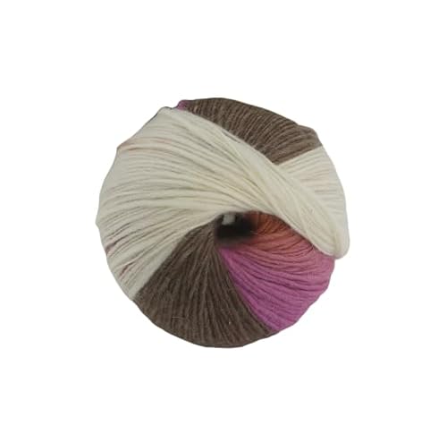 Namzi Regenbogen-Garn, weich, 100 % Wolle, Farbverlauf, mehrfarbiges Garn zum Häkeln, Stricken, Gesamtlänge 180 m × 2,392 m, 100 g, V Namzi Regenbogen-Garn, weich, 100 % Wolle, Farbverlauf, mehrfarbiges Garn zum Häkeln, Stricken, Gesamtlänge 180 m × 2,392 m, 100 g, V von Namzi