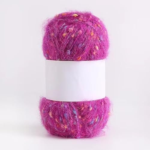 Namzi Rose-gesprenkeltes Garn, 50 g, Stricken, Häkeln, Schals, Hüte, Dekor-Bastelarbeiten, weiches handgefertigtes Zubehör von Namzi