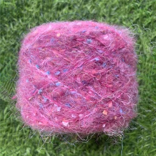 Namzi Rosengarn-Knäuel, 2 Rollen, Acryl-Dacron-Mischgarn, Farbverlauf, mehrfarbig zum Stricken, Häkeln, ideal für Handwerk, DIY-Projekte, Premium-Wolle Namzi Rosengarn-Knäuel, 2 Rollen, Acryl-Dacron-Mischgarn, Farbverlauf, mehrfarbig zum Stricken, Häkeln, ideal für Handwerk, DIY-Projekte, Premium-Wolle von Namzi