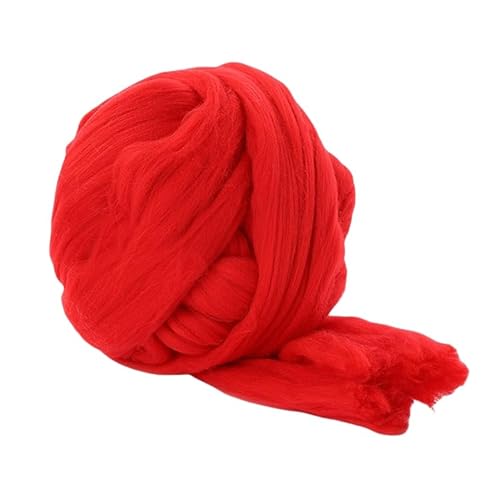 Namzi Rotes Garn, 1 Rolle zum Stricken, Häkeln, ideal für Heimdecken, Teppiche, Haustiermatten, weiches, strapazierfähiges Strickmaterial Namzi Rotes Garn, 1 Rolle zum Stricken, Häkeln, ideal für Heimdecken, Teppiche, Haustiermatten, weiches, strapazierfähiges Strickmaterial von Namzi