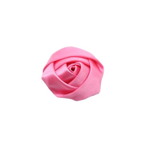 Namzi Satinband-Rosen, handgefertigte Stoffblumen zum Basteln, Nähen, Basteln, Applikationen, Hochzeiten, Kleidung, Dekoration, Dunkelrosa, 20 Stück Namzi Satinband-Rosen, handgefertigte Stoffblumen zum Basteln, Nähen, Basteln, Applikationen, Hochzeiten, Kleidung, Dekoration, Dunkelrosa, 20 Stück von Namzi