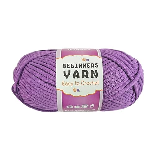 Namzi Violettes Garn, 100 g, Stricken, Häkelzubehör für Zuhause, Decken, Teppiche, Haustiermatten, Garn zum Basteln von Namzi