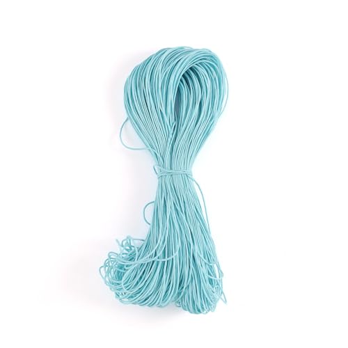 Namzi Wachsschnur für Armbandherstellung, Gewachste Faden Armband Schnur, Gewachste Polyesterschnur Armband Seil für DIY Armbänder, Halskette, Blau von Namzi