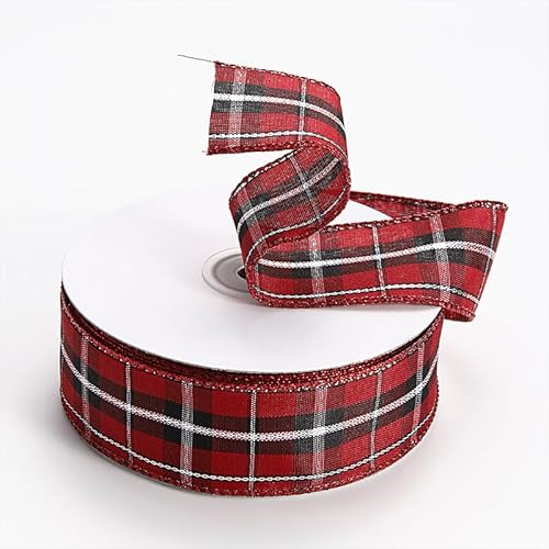 Namzi Weihnachtsband aus Jute, 4,5 m, Geschenkband, Weihnachtsdekoband für Kranz, Schleife, Geschenkdekoration, Stil R Namzi Weihnachtsband aus Jute, 4,5 m, Geschenkband, Weihnachtsdekoband für Kranz, Schleife, Geschenkdekoration, Stil R von Namzi