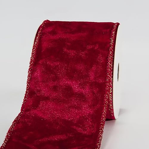 Namzi Weihnachtsband aus Jute, Geschenkband, 9,1 m, Weihnachtsdekoband für Kranz, Schleife, Geschenkdekoration, A15 von Namzi